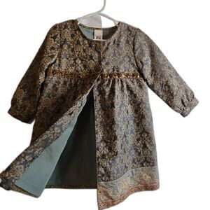 April Cornell Exquisite Victorian Petticoat w/Intricate Designs - Kids Size 2